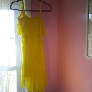 Flouncy Lace A-Line Summer Dress, Small